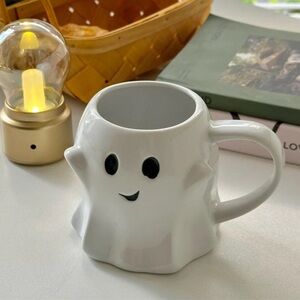 Ghost Stoneware White Mug 18 oz